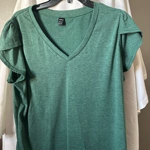 Lot of women’s t shirts and tanks size L